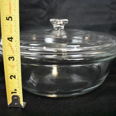 Clear Glass Baking Dish with Lid: Anchor Hocking 9