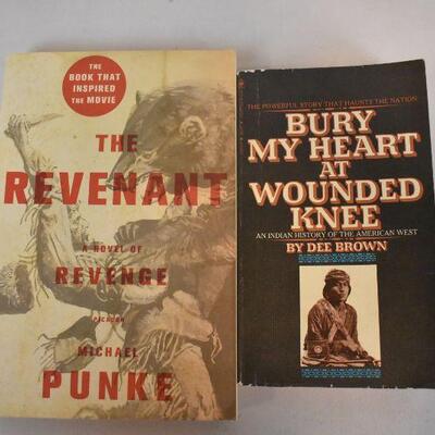 4 Paperback Books: Historical: Bury my Heart Wounded Knee -to- The Last Romantic