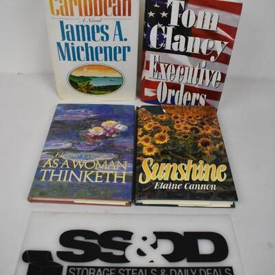 4 Hardcover Books: Sunshine -to- Caribbean