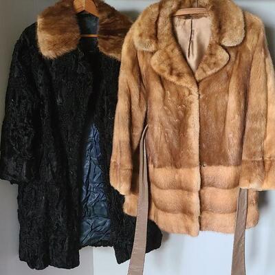 Lot 185B: Vintage Fur Coats