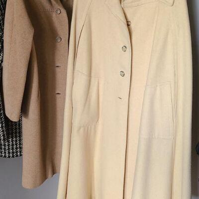 Lot 187: Vintage Tweed Coat, Cape and More.