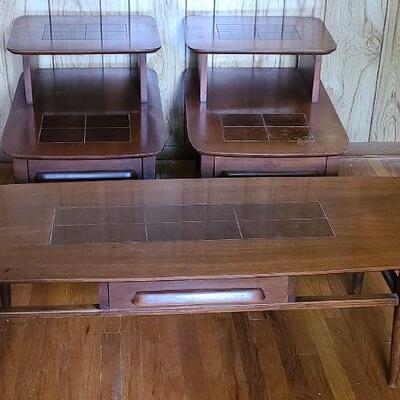 Lot 165: MCM Endtables & Coffee Tables