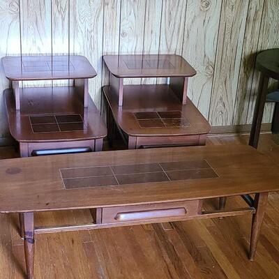 Lot 165: MCM Endtables & Coffee Tables