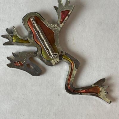 K705 Two Silver Artisan Pins by Yossi Steinberg 