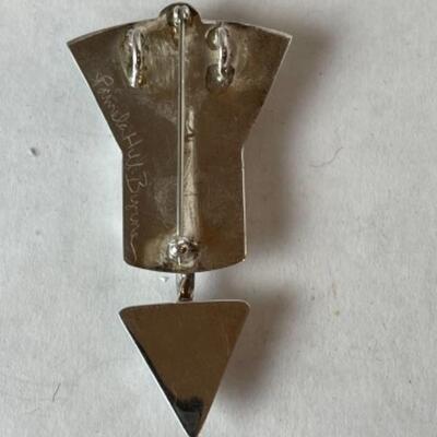 K706 Sterling Silver Artisan Dichroic Glass 3pc Set 