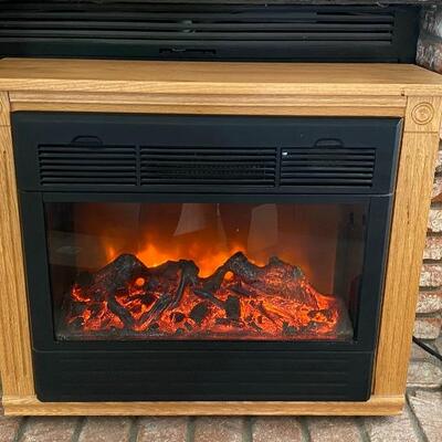 Heat Surge Electric Fireplace Heater Amish Mantle Model #ADL-2000M-X
