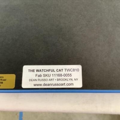 G - 870. Three Framed Retro Catz