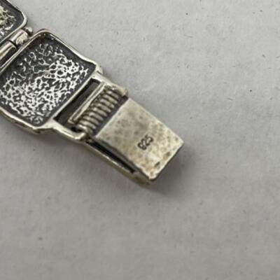 K739 Sterling Sunflower and Dancer Pierced Earring Set 