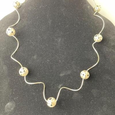 K748 Set of 3 Necklaces by Barbara Cieslicki 