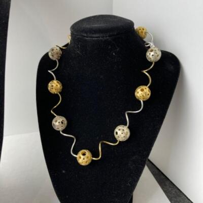 K748 Set of 3 Necklaces by Barbara Cieslicki 