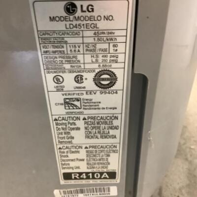 G - 892   LG Dehumidifier 