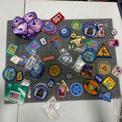 #96 Girl Scout Patches