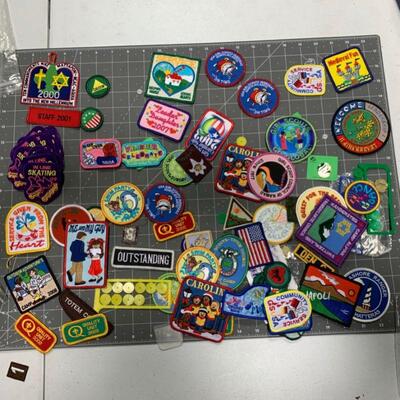 #96 Girl Scout Patches