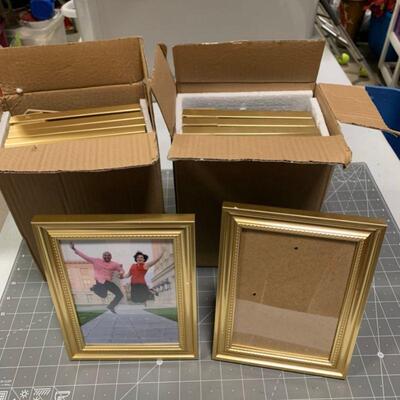 #111 Gold Frames-Great For Wedding Table Decor