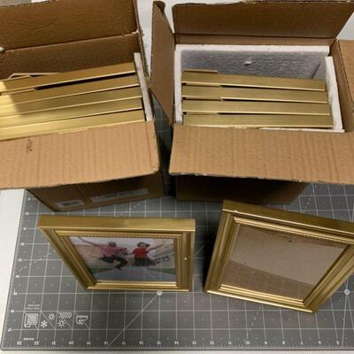 #111 Gold Frames-Great For Wedding Table Decor
