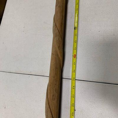#123 Hand Carved Cane