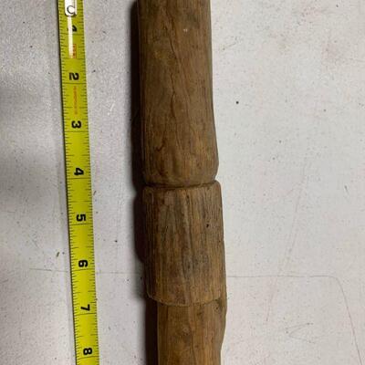 #123 Hand Carved Cane