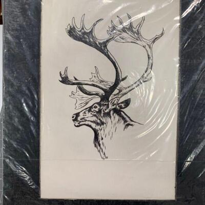 #177 Elk Print