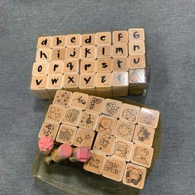 #328 Stamp Blocks: Letters/Shapes