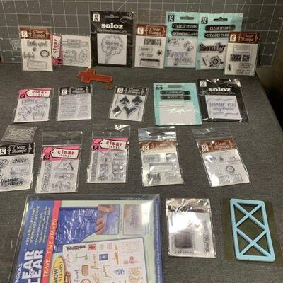 #338 Clear Stamps & Block