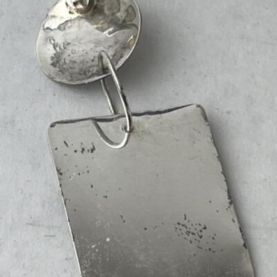 K761 Sterling 4pc Necklace, Weiss Bracelet, Earring, Pin Set 