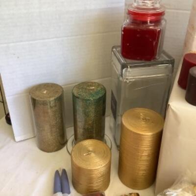 G - 898. Large Candle Lot 