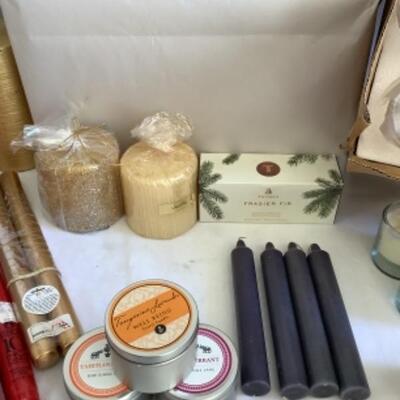 G - 898. Large Candle Lot 