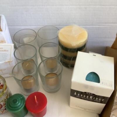 G - 898. Large Candle Lot 