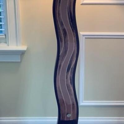 N - 900. NEW IN BOX  Jon Gilmore Copper Creek Root Beer Floor Lamp