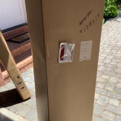 N - 900. NEW IN BOX  Jon Gilmore Copper Creek Root Beer Floor Lamp