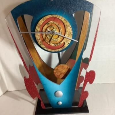 N - 906 Artisan Table Clock Signed Dersert MOD  