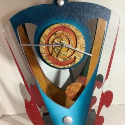 N - 906 Artisan Table Clock Signed Dersert MOD  