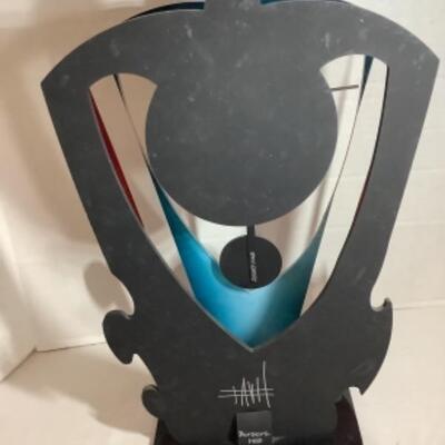 N - 906 Artisan Table Clock Signed Dersert MOD  