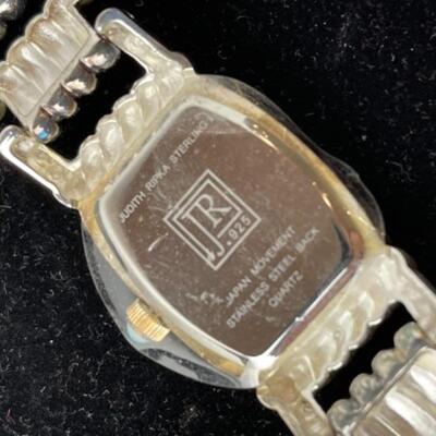 K774 Sterling MOP Judith Ripka Ladies Link Watch 