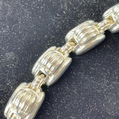 K775 Sterling Judith Ripka Link Bracelet 