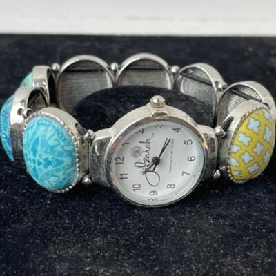 K781 Jilzarah Clay Beaded Jewelry Watch 