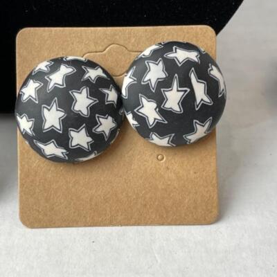 K784 Artisan Clay Bead 5pc Jewelry Set 