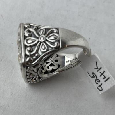 K794 14k Sterling Silver Angela by John Hardy Ladies Ring 