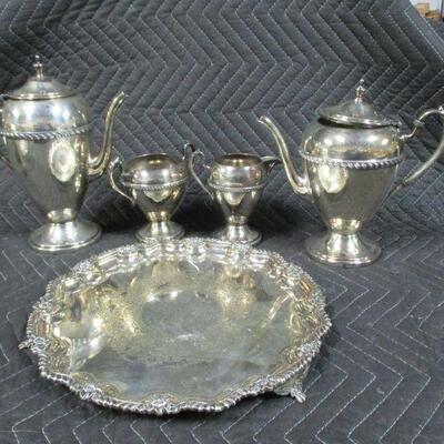 Lot 67 - JD&S James Dixon & Sons & ASCO E P C Silver Plated Tea and Coffee Set