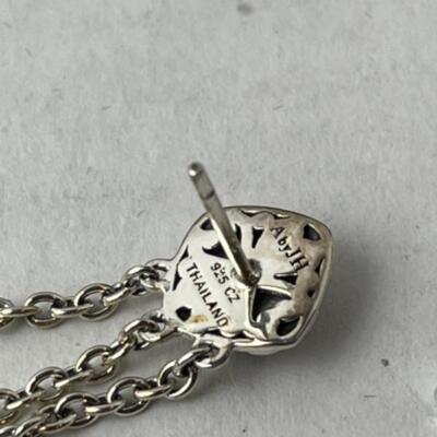 K915 Sterling CZ Earrings  Angela by John Hardy 