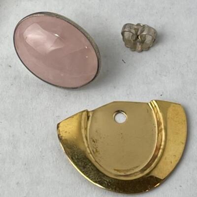 K920 Sterling Judith Ripka and JP Reardon Earrings 