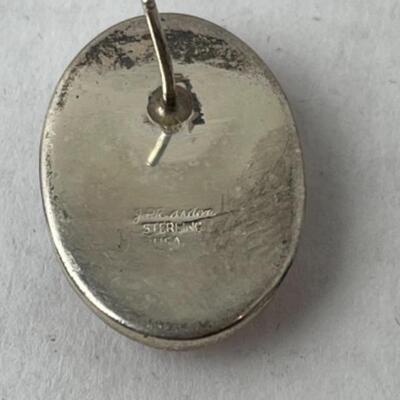 K920 Sterling Judith Ripka and JP Reardon Earrings 