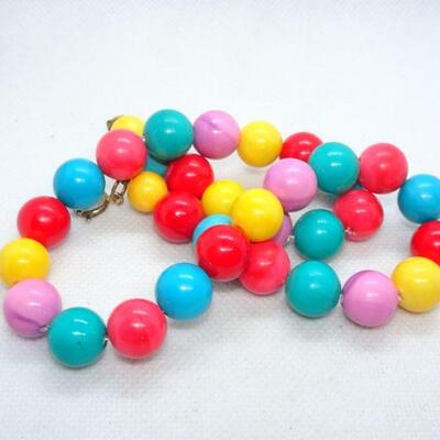 Colorful Beaded Necklace 