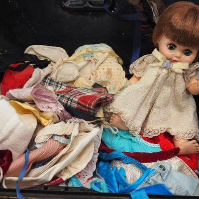 Lot 36 stage coach money box vintage doll clothes 1950s photographs 