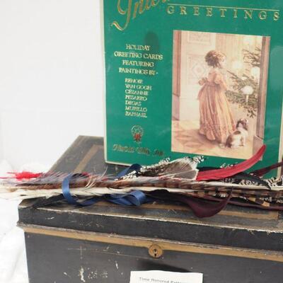 Lot 36 stage coach money box vintage doll clothes 1950s photographs 