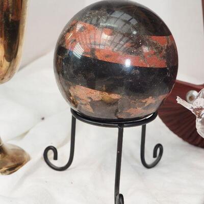 Lot 37 Indonesian and other collectibles huge wall fan, 
