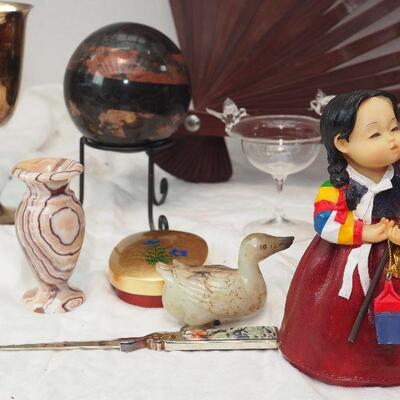 Lot 37 Indonesian and other collectibles huge wall fan, 