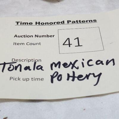 Lot 41 Mexican Solis Tonala Pottery