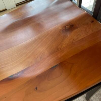 Stunning new custom kitchen table and 6 chairs from Kloter Farms