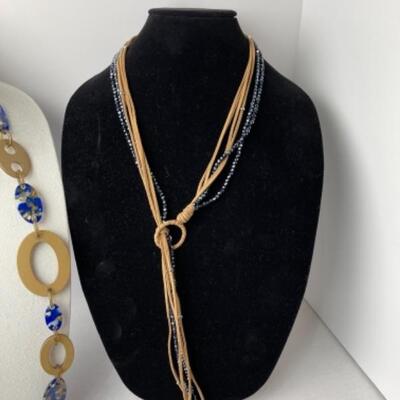 K934 Lot of Designer Costume Necklaces Talbots,Chicoâ€™s,Zenzii